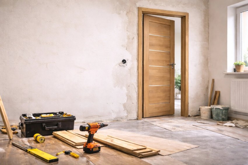 Egy lakásfelújítás során a belső ajtók cseréje vagy beépítése sokszor csak a munka vége felé kerül szóba, pedig ez egy olyan feladat, amelynél több műszaki és esztétikai szempontot is érdemes előre átgondolni.
A me...