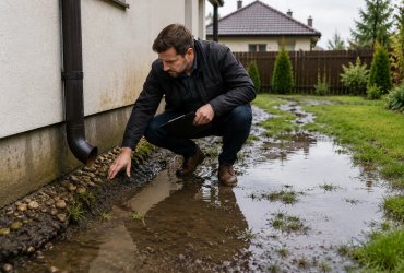 Egy nagyobb esőzés után sokan természetesnek veszik, hogy az udvar bizonyos részein kisebb-nagyobb tócsák maradnak vissza. Ha azonban a víz rendszeresen ugyanazokon a helyeken gyűlik össze, és napokig nem tud elszivárogni, az már nem csupán esztétikai probléma. A tartósan j...