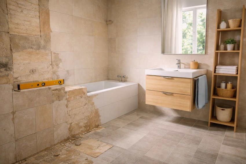 A fürdőszoba felújítása sokak számára ijesztő feladat, főleg a költségek miatt. Pedig egy jól átgondolt, tudatosan megtervezett projekt esetén nem feltétlenül kell milliókat költened ahhoz, hogy modern, esztétikus és jól használható fürdőszobád legyen. Az olcsó fürdőszoba-felújítás &oum...