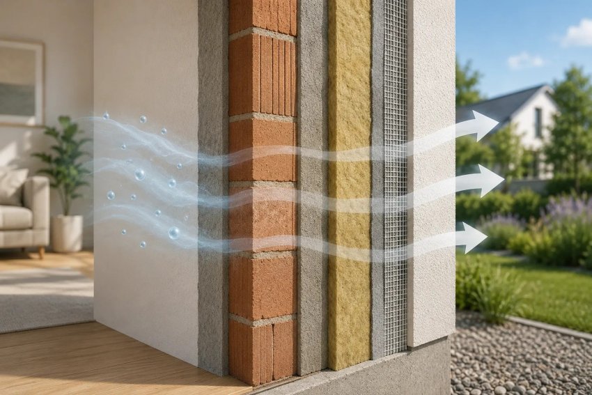 A korszerű építőanyagoknak és technológiáknak köszönhetően ma már egyre nagyobb hangsúlyt kap az épületek energiahatékonysága. A jó hőszigetelés azonban önmagában még nem garantálja a hosszú távon problémamentes működést. Legalább ennyire fontos, hogy a falszerkezet képes legyen megfelelően kezel...