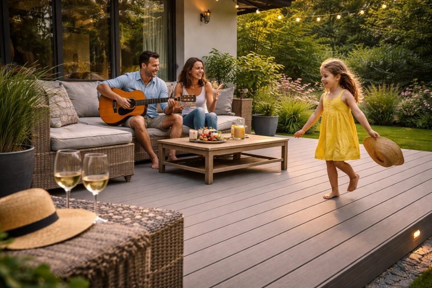 Egy jól megépített terasz ma már nem luxus, hanem a kényelmes otthon egyik legfontosabb része. 2026-ban egyre többen gondolkodnak azon, hogy a kertet vagy az udvart egy használható, esztétikus térrel bővítsék – a nagy kérdés viszont szinte mindig ugyanaz: mennyibe kerül mindez, és vajon fa vagy WPC teraszt érdemes választani?